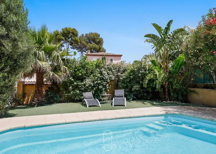 דירה Piscine Lealys Costebelle Clim/wifi/plages הייר