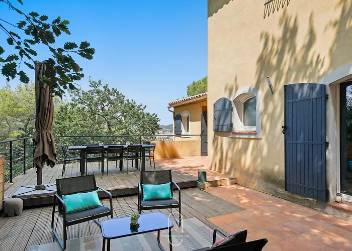 Piscine Lealys Costebelle Clim/wifi/plages *