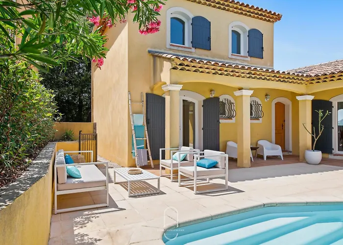 Piscine Lealys Costebelle Clim/wifi/plages * הייר